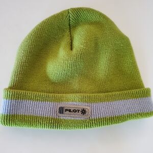 $5 Add-on Green Knit Beanie Toque